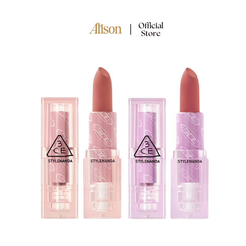 Son Thỏi 3CE Soft Matte Lipstick Pure Pairing